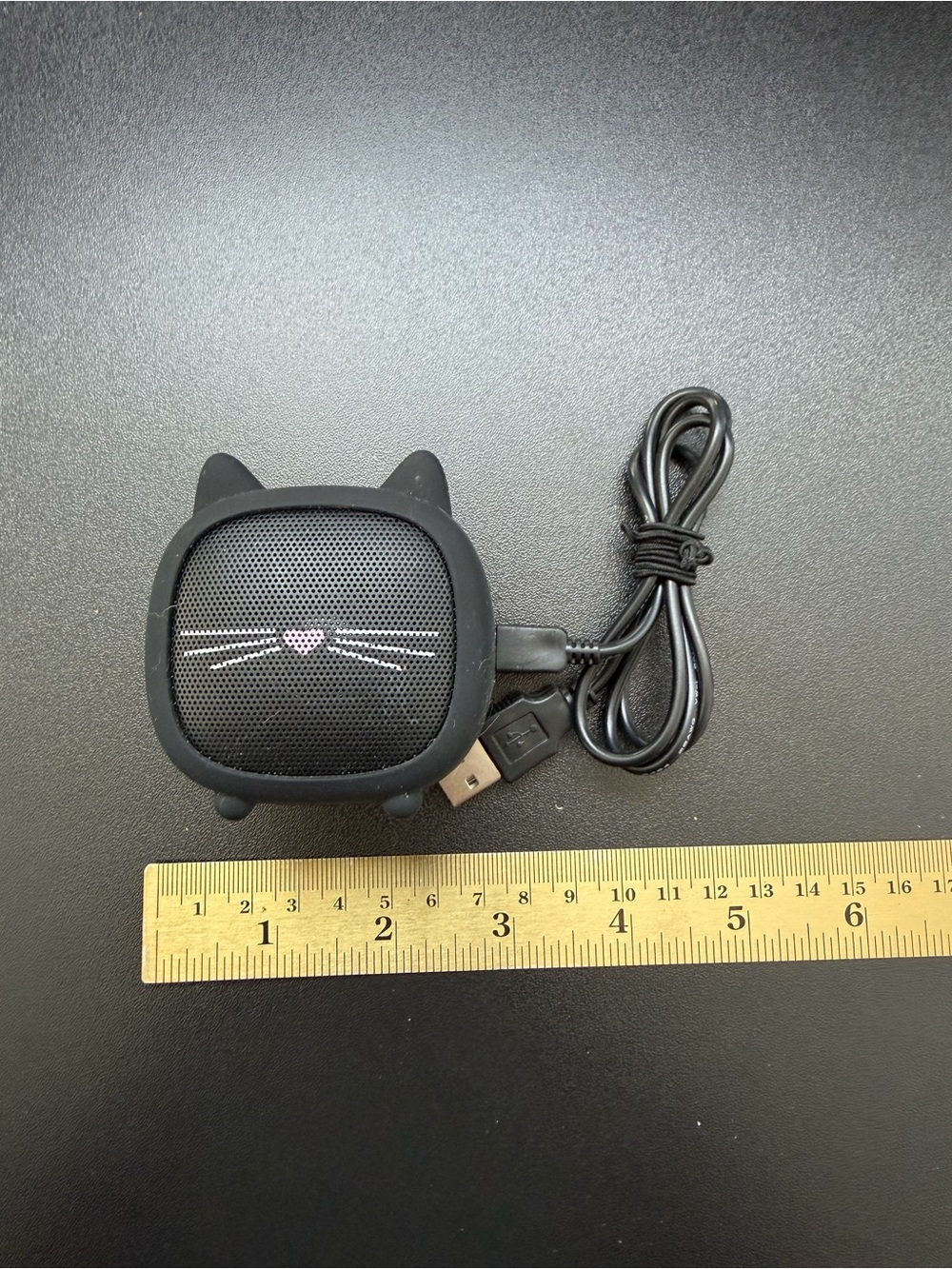 NWOT Rare Kate Spade New York Cat Bluetooth Speaker Black Kitty Cute Kawaii